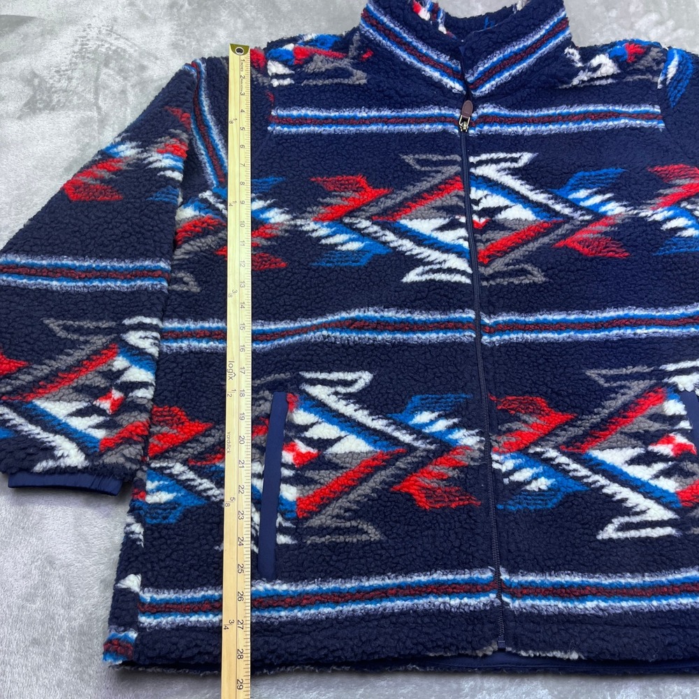 Ariat Centinela Traditional Arts Women 2X Aztec Fleece‎ Full Zip Jacket Western - Picture 3 of 9